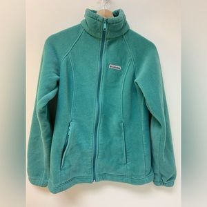 Columbia Fleece Zip Up Jacket women’s size small